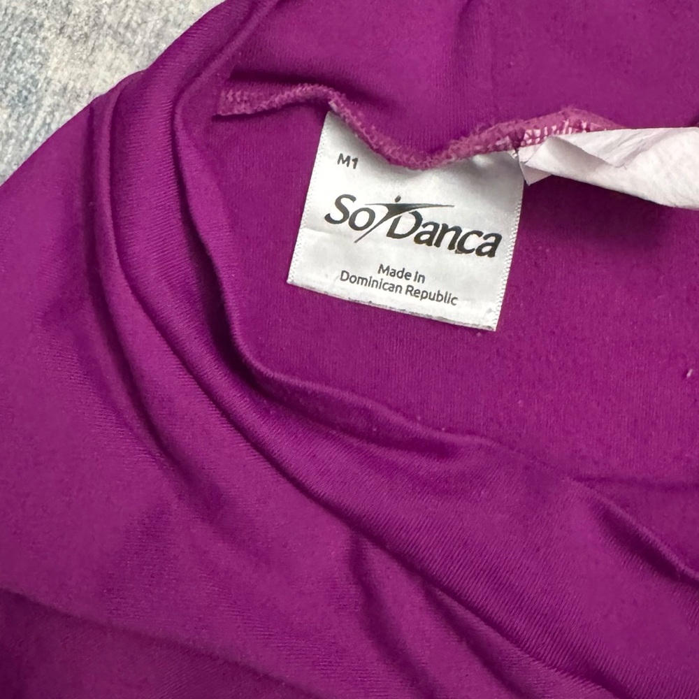So Danca Raspberry Leotard and Skirt Sets - Picture 12 of 12